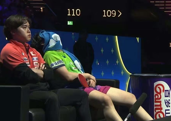 松岛辉空澳门世界杯男单决赛被王楚钦逆转赛后