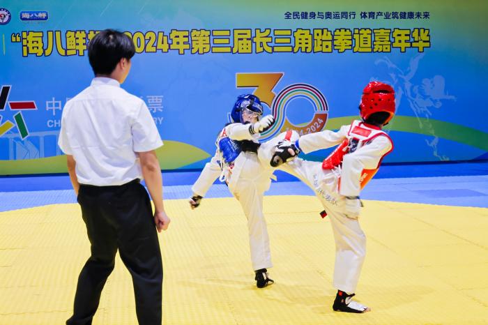 长三角跆拳道嘉年华在台州三门举行：共建对外